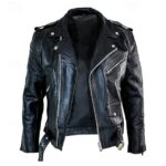 Men's Faux Leather Jacket Transition Jacket Biker Jacket Motorcycle Jacket